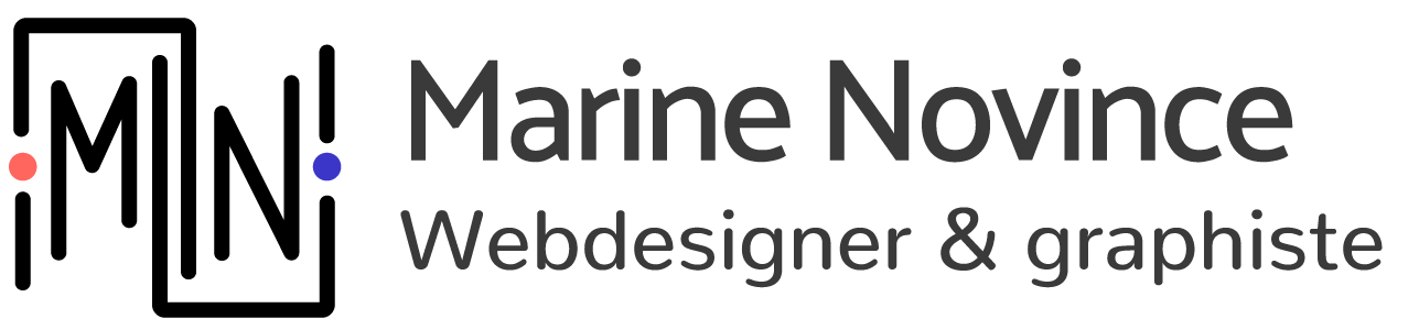 logo marine novince webdesigner graphiste et print Saint brieuc